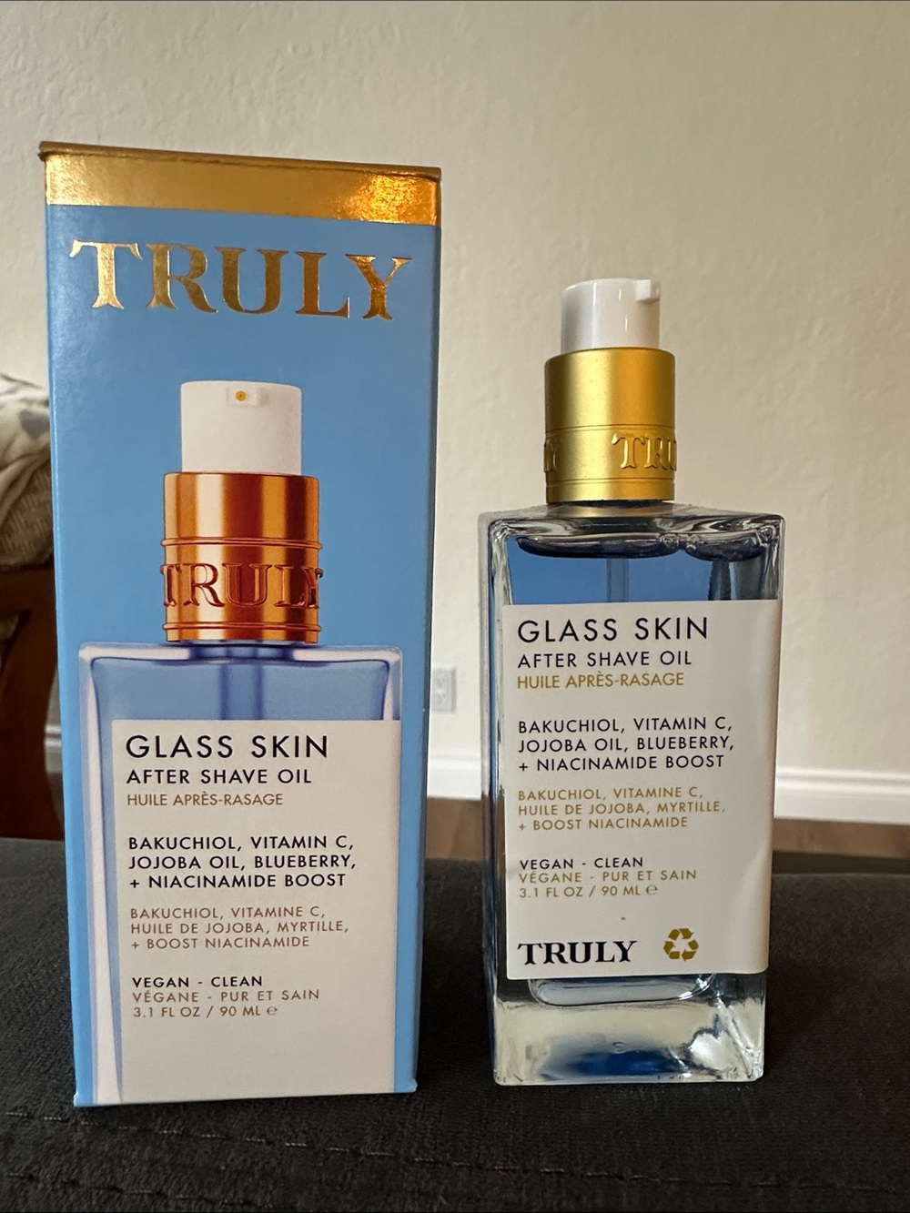 TRULY Glass Skin After Shave Oil - NIB